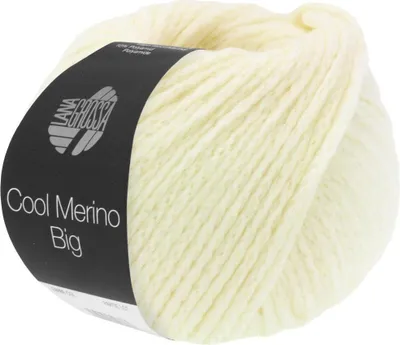 Produktbild von Lana Grossa - Cool Merino Big 0201 rohweiß