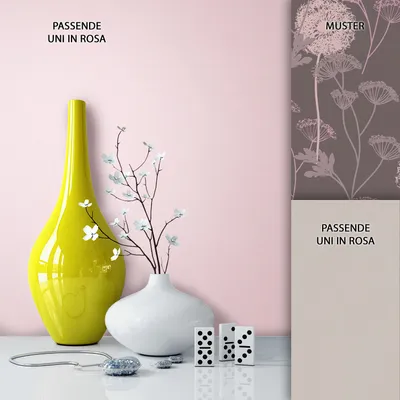 Produktbild von NEWROOM Tapete Fialla - Uni Rosa Vliestapete - Unifarbe  Germany