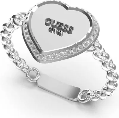 Immagine prodotto di Anelli Guess Argento 12  Collezione Fine Heart - donna