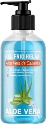 Zdjęcie produktu dla QKnatur Organic Aloe Vera de Canarias Ice Gel 100% naturalnych składników aktywnych 250ml
