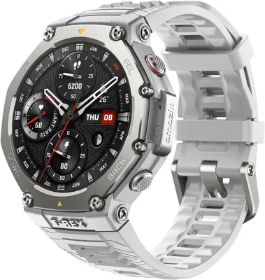 Produktbild von Amazfit T Rex 3 Outdoor Smartwatch 48 mm AMOLED Display Offline Karten 6 Satellitensysteme Dual GPS 27 Tage Akku 170 Sportmodi NFC