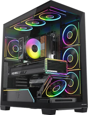Zdjęcie produktu dla Volcano Stellar Plus Argb Midi 8F Black