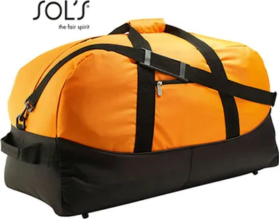 Produktbild von SOLs Bags 70720 | Sport / Reisetasche Stadium 72 | 72 x 38 x 34 cm - Farbe: Orange/Black - Größe: 72 x 38 x 34 cm