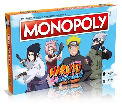 Productafbeelding van Naruto Shippuden Monopoly spel (Spaanse versie)