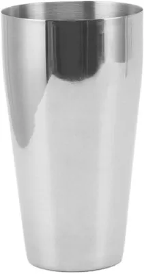 Image de Verre à boisson en acier inoxydable, 750 ml - Incassable - Lavable en machine - Idéal pour les bars/cafés - Design élégant