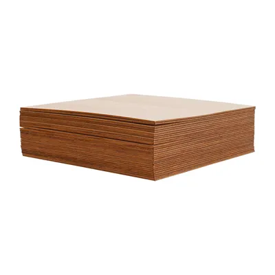 Produktbild von Brett für Holz DIY Home Decor, 30pcs Basswood Blätter, 30*30*0.3cm Rechteck Blank Holz