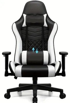 Produktbild von Ergonomischer Gaming-Stuhl - Bürostuhl - Gaming-Stuhl - Werkstuhlstuhl - Verstellbare Rückenlehne - 4D-Armlehnen