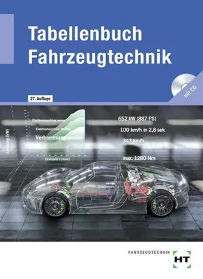 Immagine prodotto di Tabellenbuch Fahrzeugtechnik