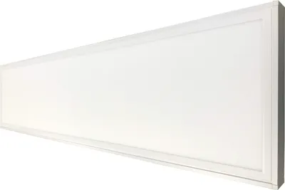 Produktbild von Aufputz LED Panel Deckenleuchte Quadrat 40 Watt-Eckig 120x30 cm inkl. Aufbaurahmen Warmweiß