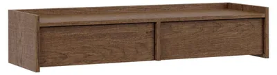 Produktbild von Konsole Japandi mit 2 Schubladen, Dunkles Holzoptik, 105cm