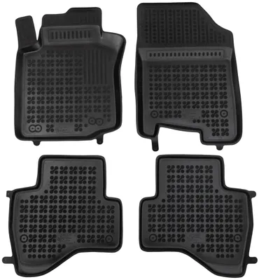 Image de Tapis de sol en caoutchouc pour voiture - Adapté aux Toyota Aygo I (2005-2014)
