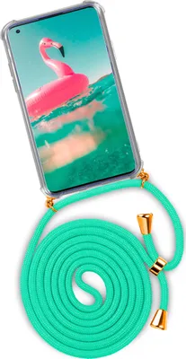 Produktbild von TWIST-Case + TWIST-Cord für OnePlus 8 Pro, Farbe:Icy Mint (Gold)