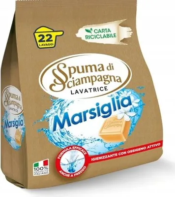 Produktbild von Sacco marsiglia Waschpulver 990g - Spuma di Sciampagna