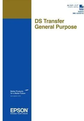 Obrázek produktu pro Epson Víceúčelový transferový papír DS, listy A4, A4 (210x297 mm), Inkoustový tisk, SureColor SC-F500, Japonsko, 220 mm, 308 mm