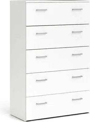 Obrázok produktu pre Komoda - biela 36x74x114h cm
