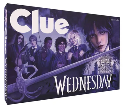 Produktbild von Clue - Wednesday Board Game ENG