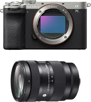 Image de SONY ALPHA 7C II Silver + SIGMA 28-70mm f/2.8 DG DN
