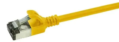 Produktbild von LogiLink CQ9037S, 1 m, Cat6a, S/FTP (S-STP), RJ-45, RJ-45, Gelb