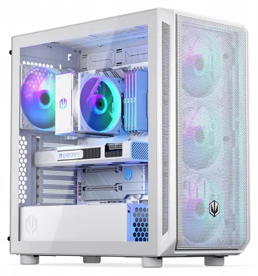 Produktbild von ENDORFY Gehäuse Arx 700 White ARGB, 4x140mm ARGB Lüfter, für 410mm GPU