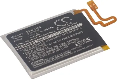 Image de TECHTEK Batterie compatible avec [Apple] A1446, iPod Nano 7, iPod Nano 7th remplace 616-0639, pour 616-0640