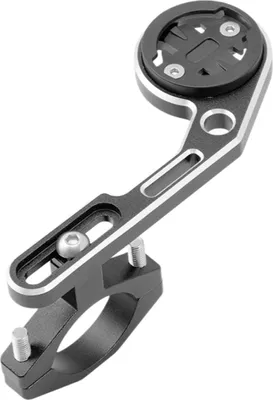 Produktbild von INF Fahrradcomputerhalterung aus Aluminiumlegierung für Garmin Bryton Cateye Schwarz