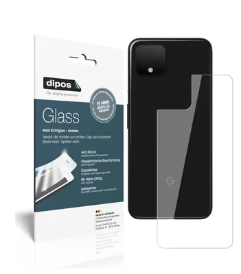 Produktbild von 2x Schutzfolie für Google Pixel 4 Rückseite - Anti-Shock 9H Folie dipos Glass Kunststoffglas