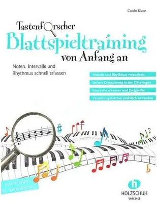 Produktbild von Tastenforscher - Blattspieltraining von Anfang an