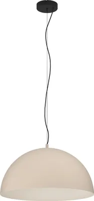 Produktbild von GAETANO 1 Hängeleuchte Hängelampe Pendellampe Pendelleuchte - H150 x Ø53,5 cm - schwarz - 1X40W exkl. - IP20