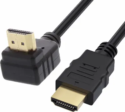 Produktbild von J09 HDMI Kabel abgewinkelt 3m – HDMI 1.3 Audio Video Kabel für TV, DVD, Beamer, Laptop & PC