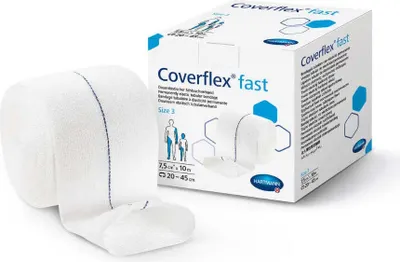 Obrázok produktu pre Rúrkový obväz Hartmann Coverflex® fast 7,5 cm x 10 m | balenie (1 ks)