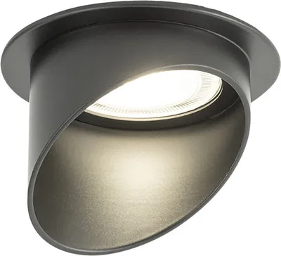 Immagine prodotto di Lampada da incasso rotonda nera SOLTA GU10 NV10491 Nowodvorski