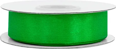 Produktbild von Satinband 18mm x 25m Rolle Grün