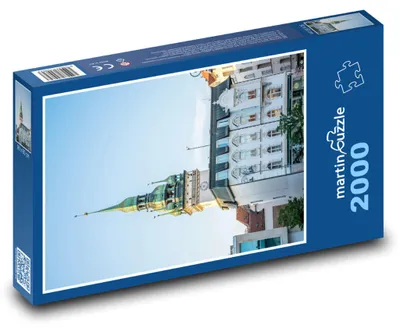 Produktbild von martinpuzzle - Puzzle 2000 Teile - Schloss - Kirche