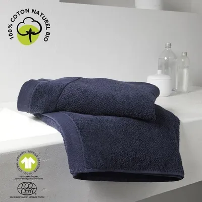 Produktbild von Badetuch Today Organic, 70 x 130 cm, 100% Bio Baumwolle 450 GSM, Marineblau