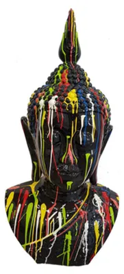Produktbild von Modern Skulptur Buddha Malaysia Kunststoff Dekorative Figur Garten 117cm Statuen