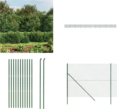Obrázok produktu pre vidaXL Plotové pletivo zelené 1,4x25 m - Plotové pletivo - Plotové pletivo - Záhradný plot