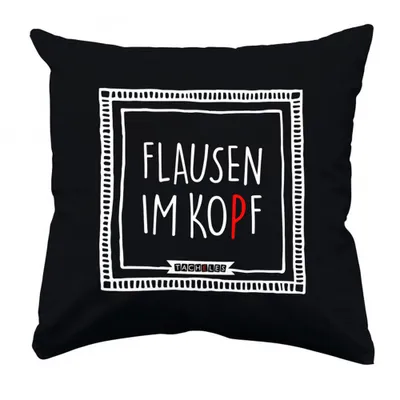 Produktbild von Kissen Flausen im Kopf - Tacheles