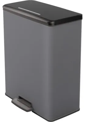 Produktbild von Curver Decobin Duo Mülleimer 26+26L Cool Grey