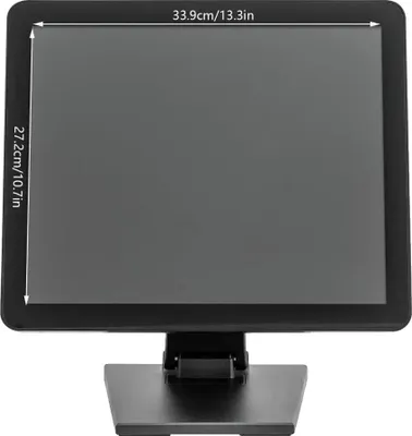Immagine prodotto di Monitor touchscreen, LCD da 17 pollici, interfacce HDMI VGA, nero