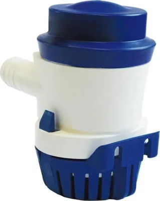 Produktbild von LILIE SHURflo PIRANHA Bilgenpumpe - Süß- Salz- und Schmutzwasser - 25l/min - 0,7bar max - 12V 1,7A