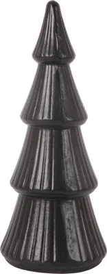 Produktbild von Deko-Tannenbaum Holz 24 x 10 cm schwarz