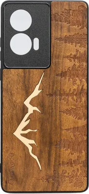 Obrázek produktu pro Dřevěný kryt Bewood Imbuia Mountains pro Motorola Edge 50 Fusion
