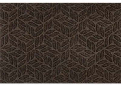 Produktbild von wash+dry Schmutzfangmatte Dune Leaves Dark Brown - 60 x 90 cm