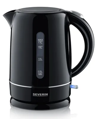Productafbeelding van SEVERIN 4322-000 SEVERIN waterkoker WK 4322, zwart, 1,7 liter, 2200 watt