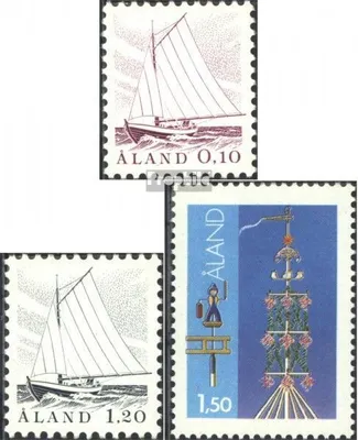 Produktbild von Briefmarken Finnland - Aland 1985 Mi 8-10 (kompl.Ausg.) postfrisch Freimarken