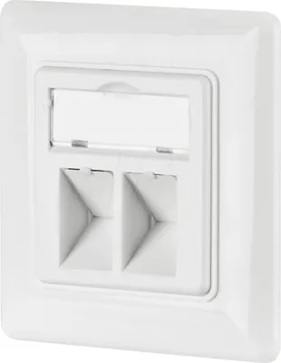 Obrázok produktu pre EFB Elektronik EC020400001, RJ-45, Biela, Plast, 80 mm, 24,4 mm, 80 mm