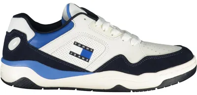Produktbild von Herren Sportschuh Blau mit Kontrastdetails und Logo - Schnürschuhe