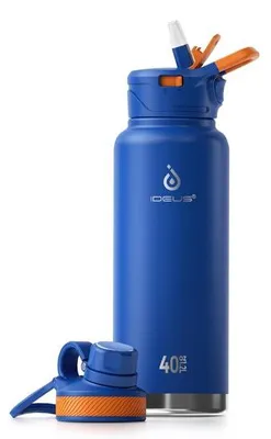 Immagine prodotto di Borraccia termica in acciaio inossidabile da 40 oz, blu