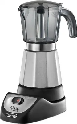 Produktbild von DeLonghi EMKM 6 "Alicia", Türkisch, freistehend, Schwarz, Silber, 450 W, 220-240 V, 50/60 Hz