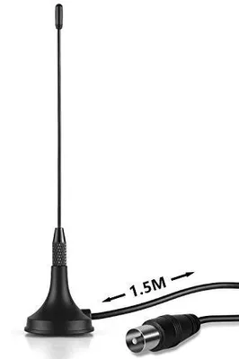 Zdjęcie produktu dla Antena telewizyjna dvb T2 wewnętrzna przenośna hd magnetyczna kabel 1